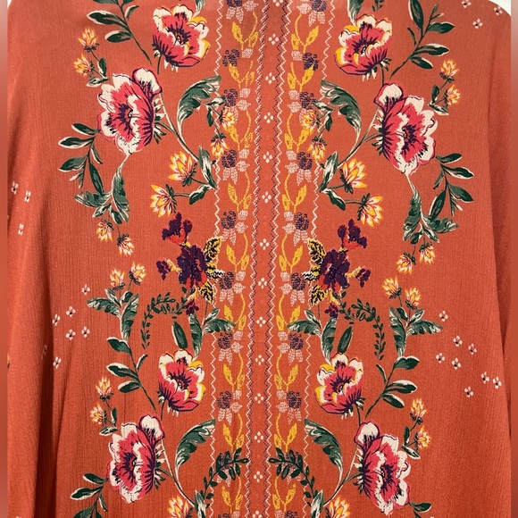 NWOT Angie Floral Kimono Cardigan Cover Up - Picture 5 of 9